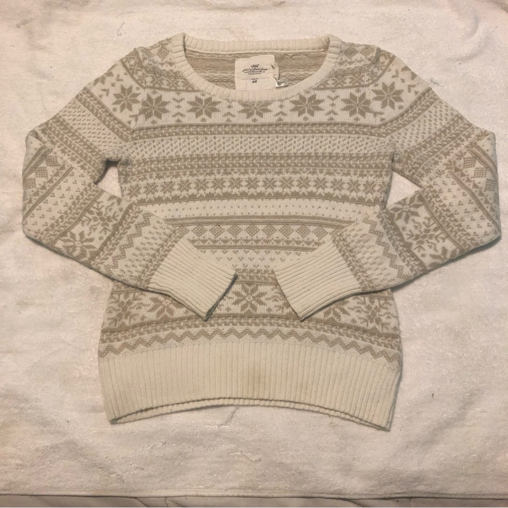 3/40$ H&M - Cream Knitted Sweater